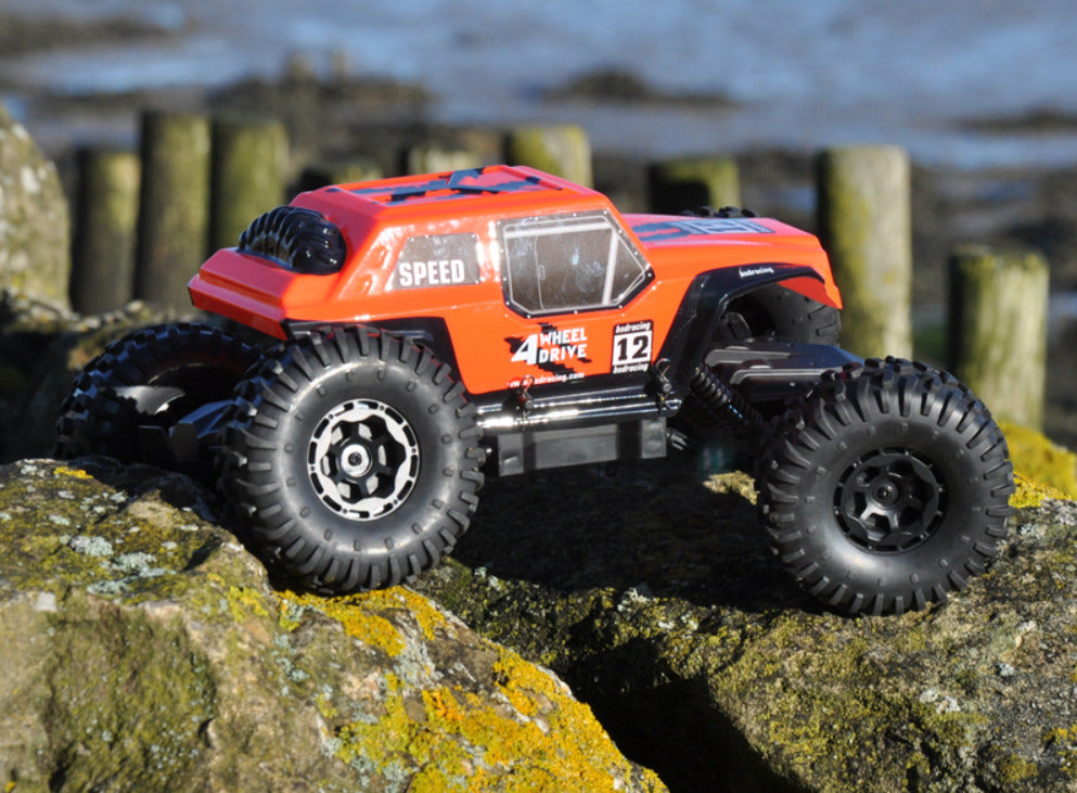 BSD 1/12th 4WD Rock Crawler 2.4GHz - Ready to Run - Orange