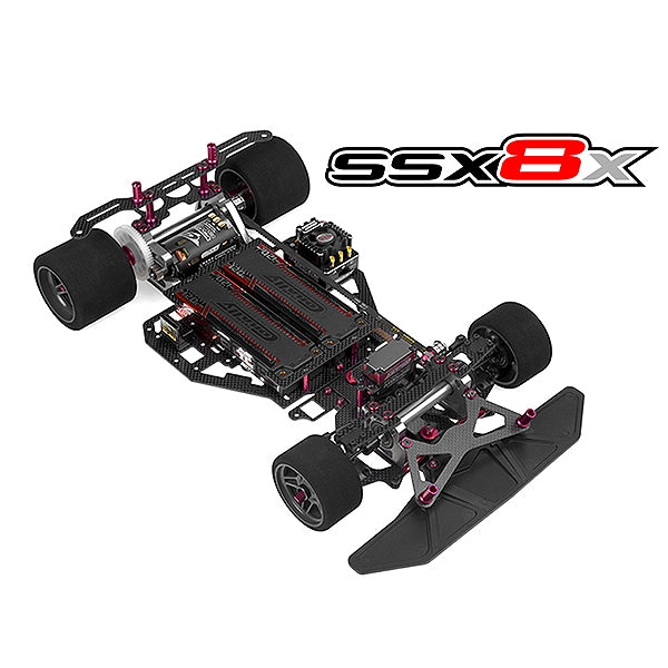 CORALLY SSX8X CAR KIT CHASSISKIT ONLY NO ELEC /BODY/TIRES