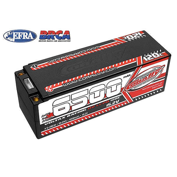 CORALLY VOLTAX 120C LIPO HV BATTERY 6500 MAH 15.2V STICK 4S