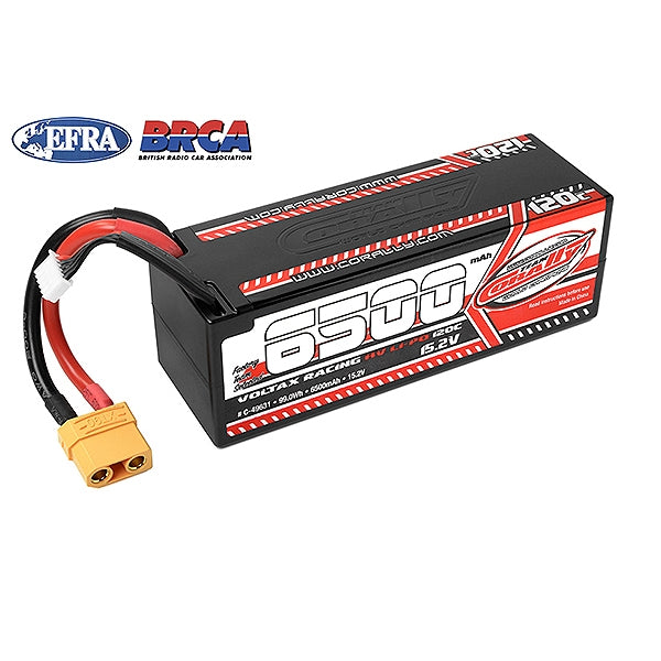 CORALLY VOLTAX 120C LIPO HV BATTERY 6500 MAH 15.2V STICK 4S