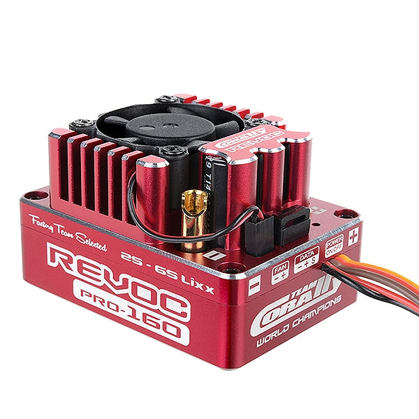 CORALLY REVOC PRO 160 RACINGFACTORY 2-6S ESC FOR SENSORED