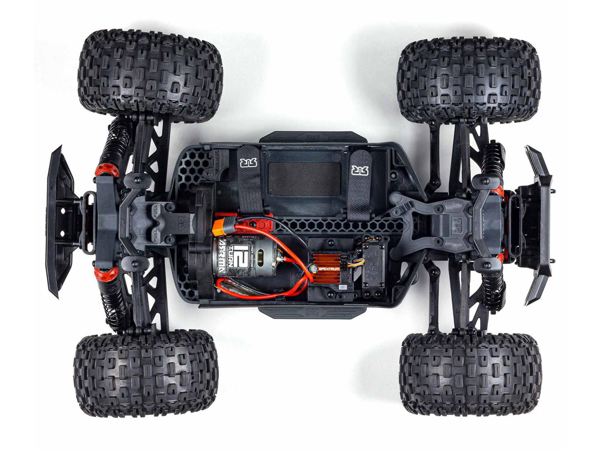 Arrma Granite Boost 4X2 550 Mega 1/10 2WD MT - Orange with Battery and Charger