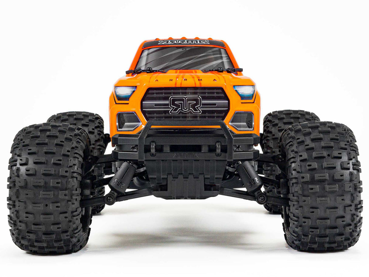 Arrma Granite Boost 4X2 550 Mega 1/10 2WD MT - Orange with Battery and Charger