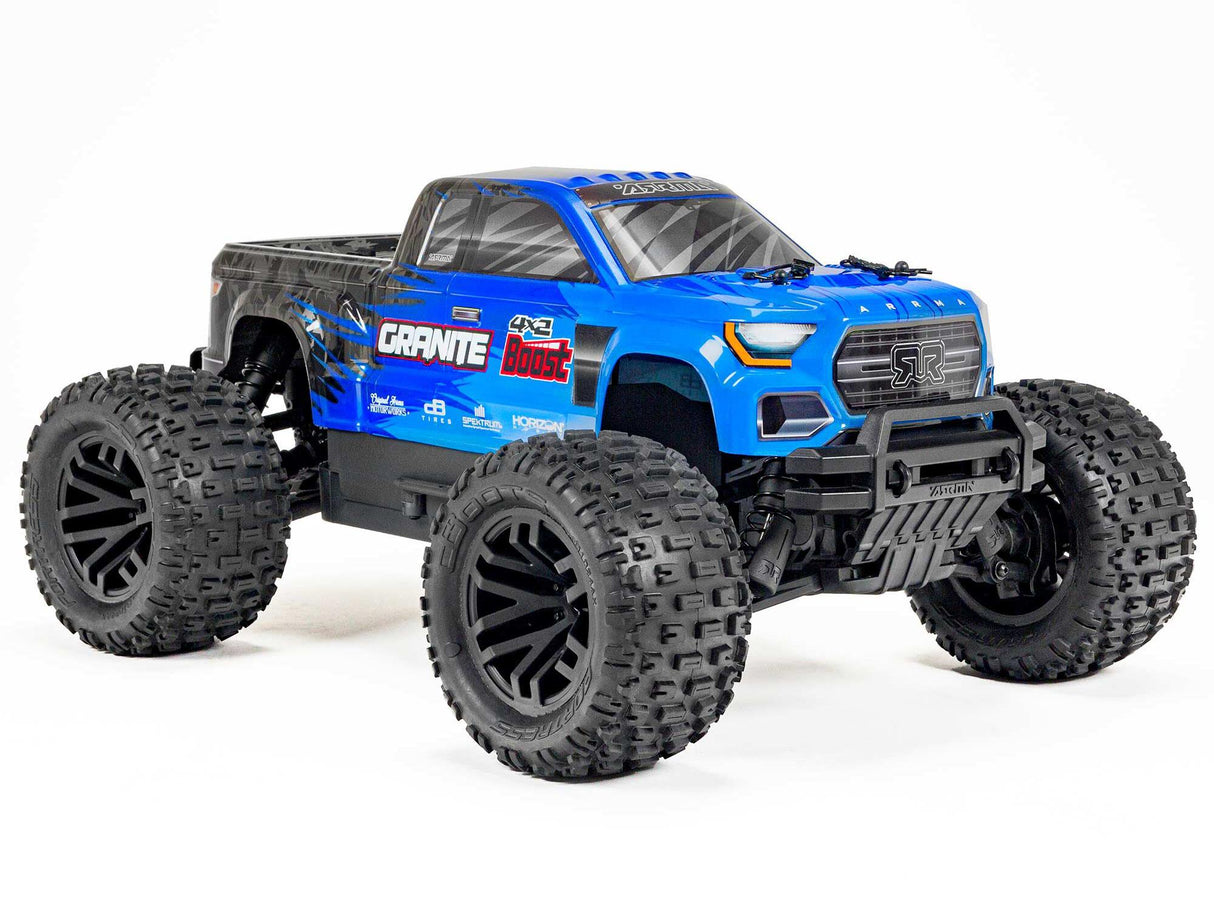 Arrma Granite Boost 4X2 550 Mega 1/10 2WD MT - Blue with Battery and Charger