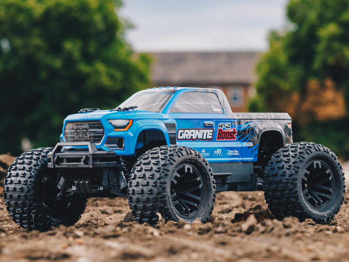 Arrma Granite Boost 4X2 550 Mega 1/10 2WD MT - Blue with Battery and Charger