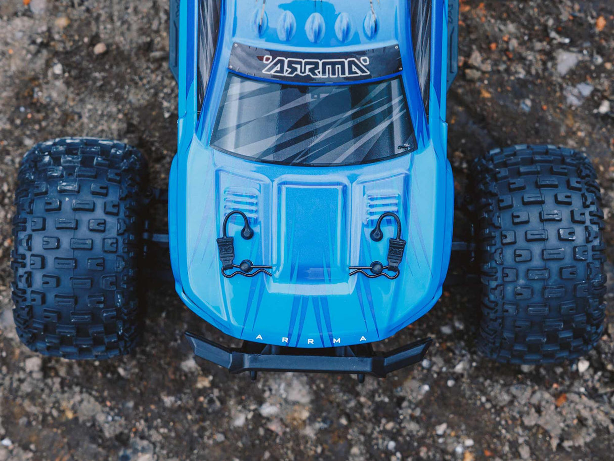 Arrma Granite Boost 4X2 550 Mega 1/10 2WD MT - Blue with Battery and Charger