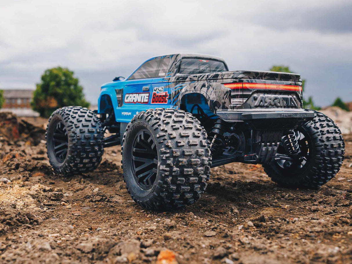 Arrma Granite Boost 4X2 550 Mega 1/10 2WD MT - Blue with Battery and Charger