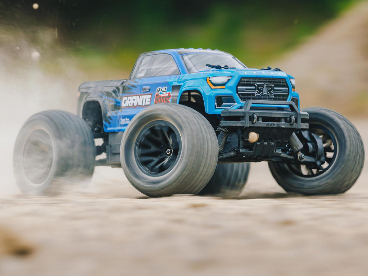 Arrma Granite Boost 4X2 550 Mega 1/10 2WD MT - Blue with Battery and Charger