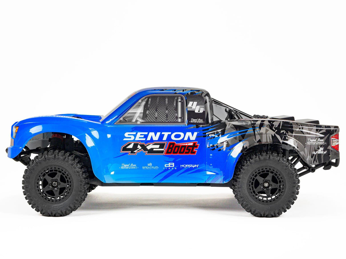 Arrma Senton Boost 4X2 550 Mega 1/10 2WD SC - Blue with Battery and Charger