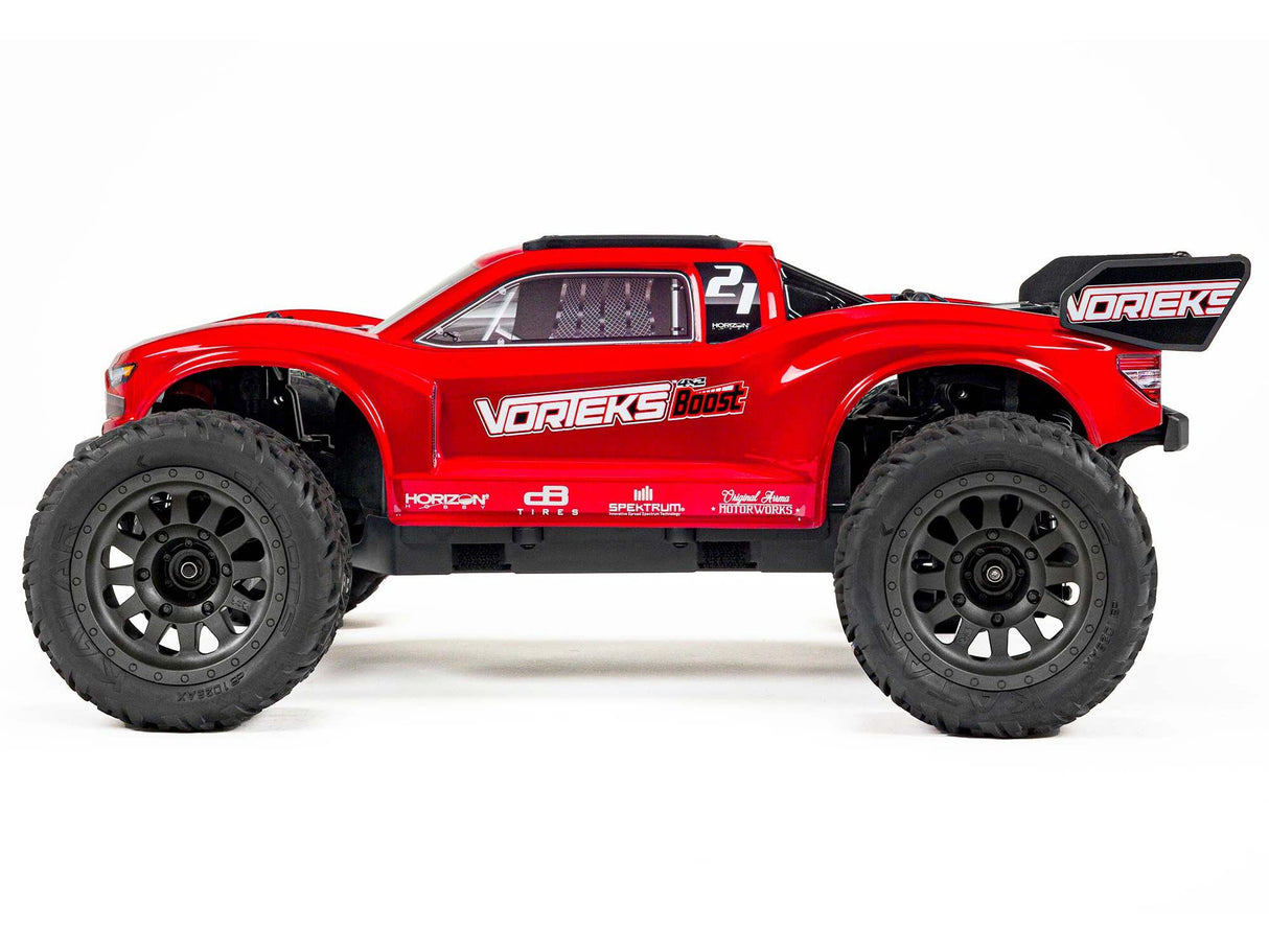 Arrma Vorteks Boost 4X2 550 Mega 1/10 2WD ST - Red - Includes battery and charger