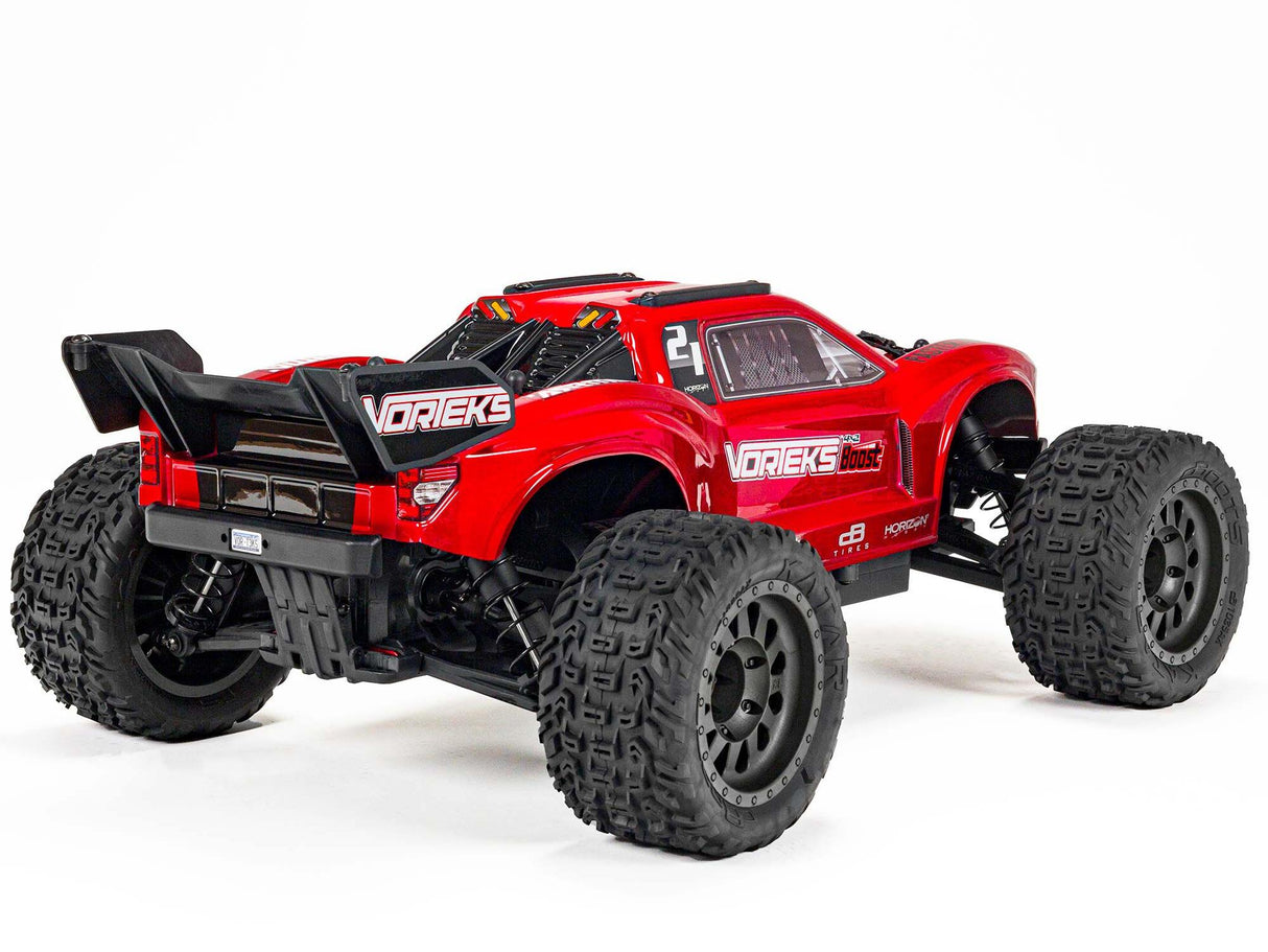 Arrma Vorteks Boost 4X2 550 Mega 1/10 2WD ST - Red - Includes battery and charger