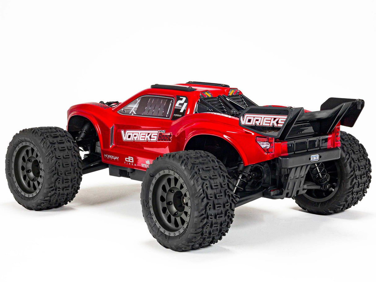 Arrma Vorteks Boost 4X2 550 Mega 1/10 2WD ST - Red - Includes battery and charger