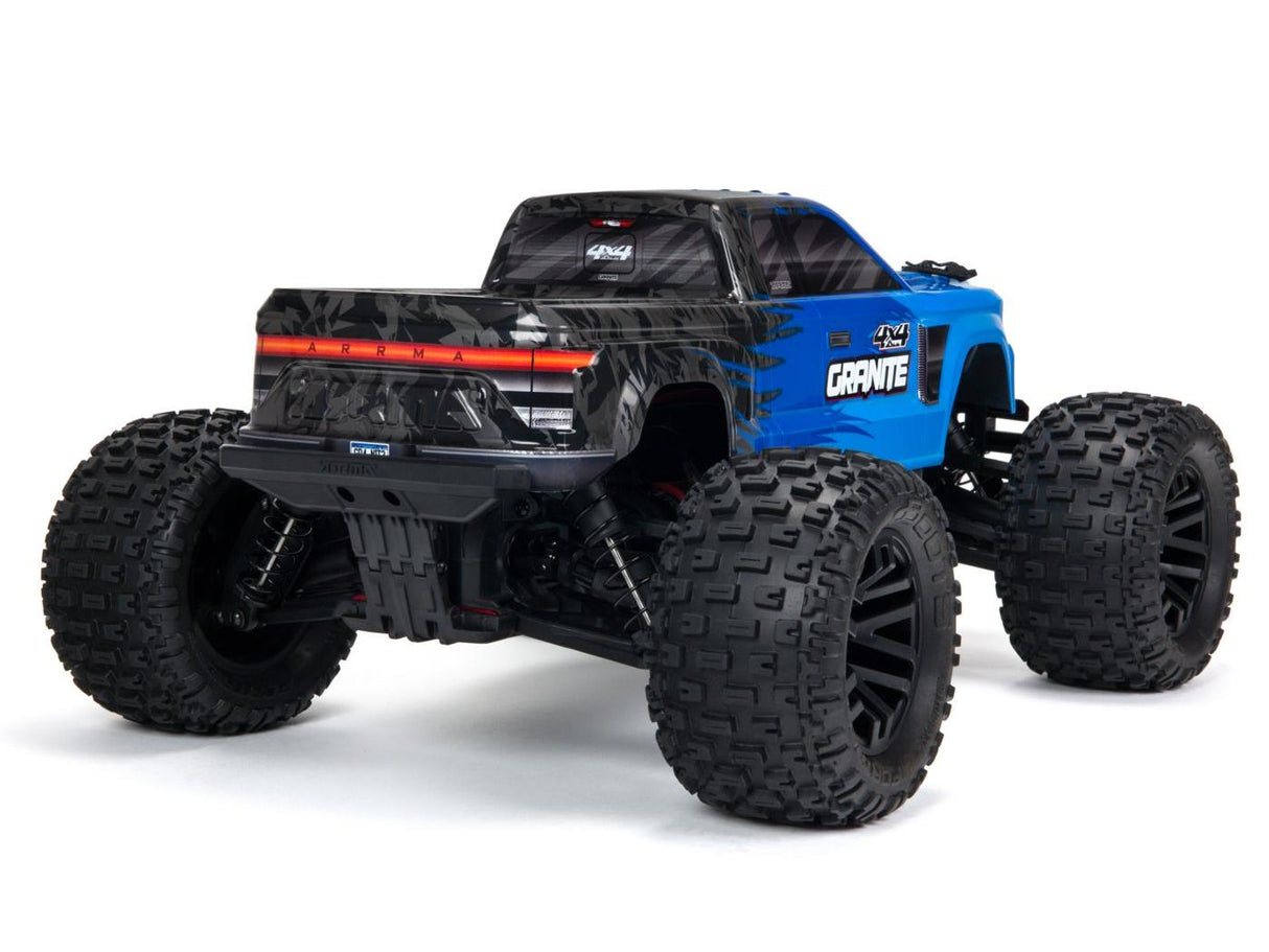 Arrma Granite 4X4 MEGA 550 SLT3 Monster Truck Ready to Run - Blue