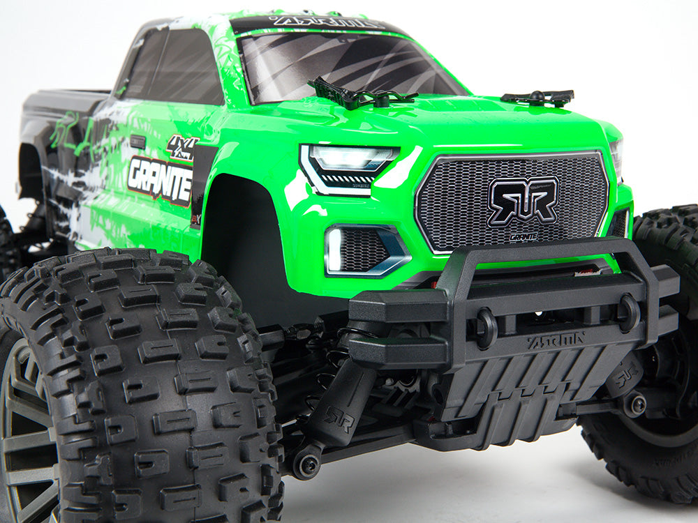 Armma Granite 4X4 3S BLX Firma SLT3 Monster Truck Ready to Run - Green