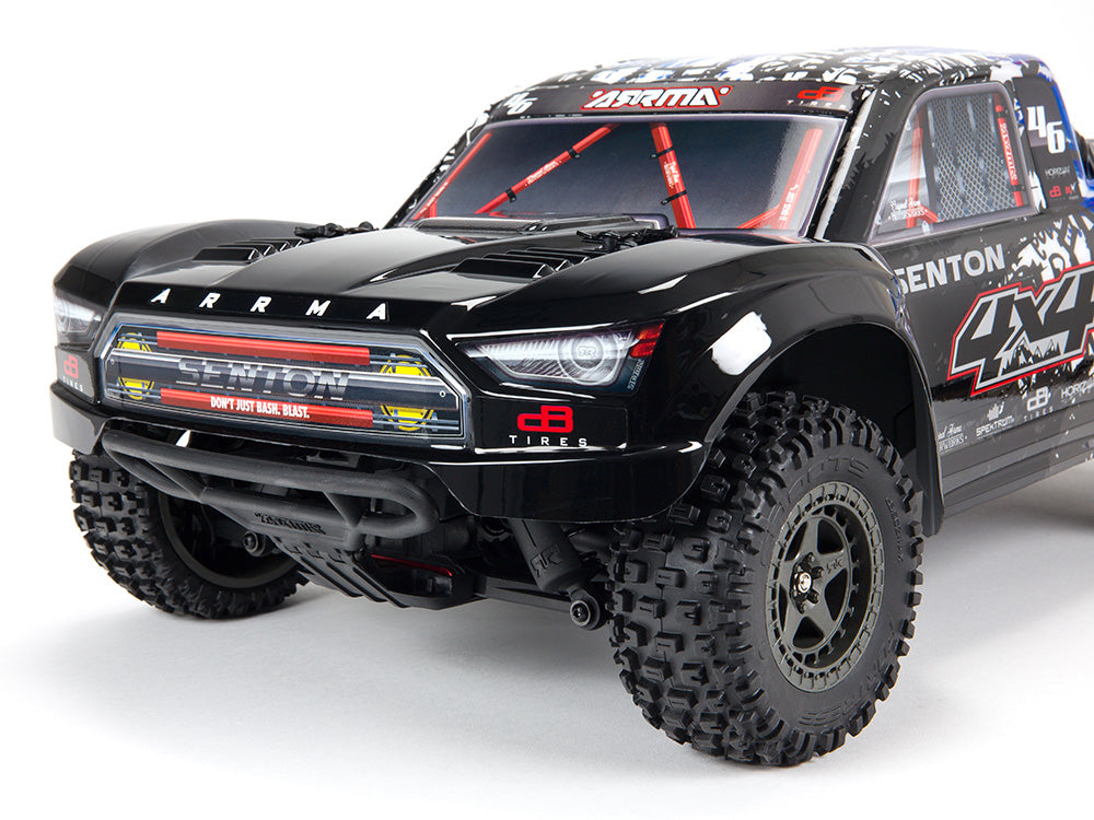 Arrma Senton 4X4 3S BLX Firma SLT3 Short Course Truck Ready to Run - Blue/Black