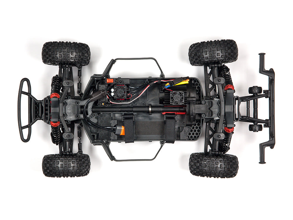 Arrma Senton 4X4 3S BLX Firma SLT3 Short Course Truck Ready to Run - Red/Black