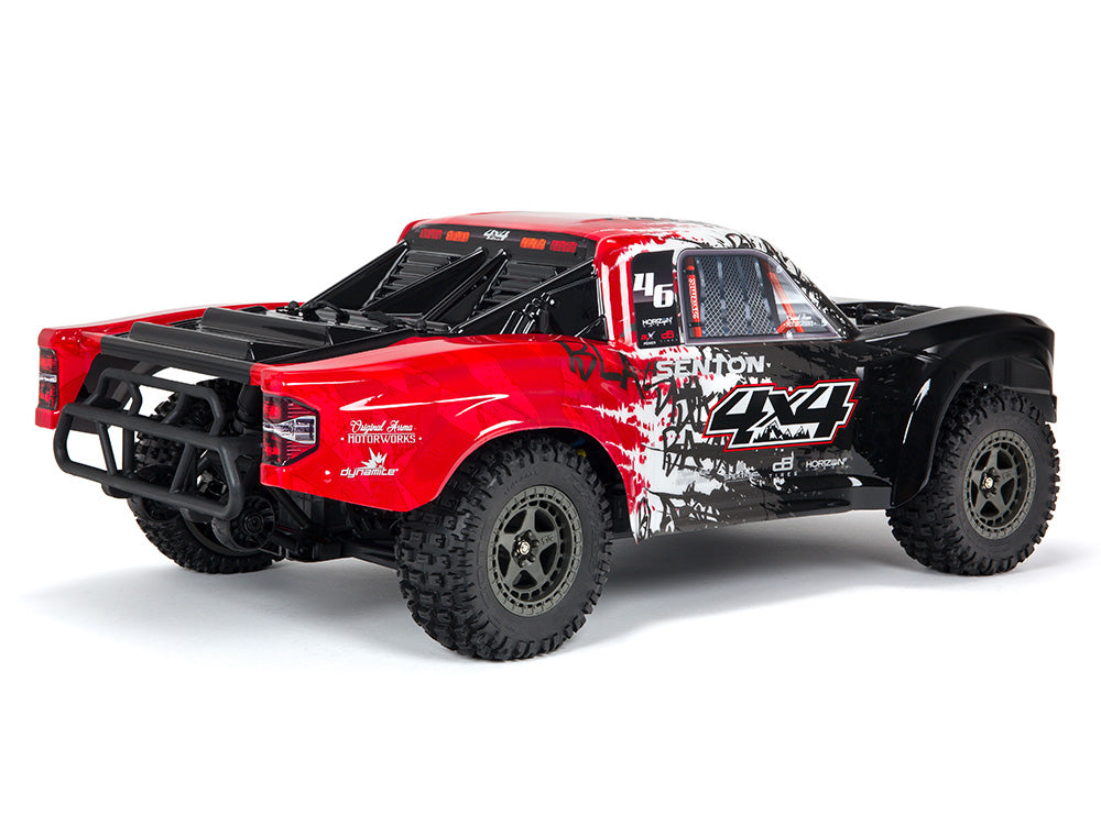 Arrma Senton 4X4 3S BLX Firma SLT3 Short Course Truck Ready to Run - Red/Black