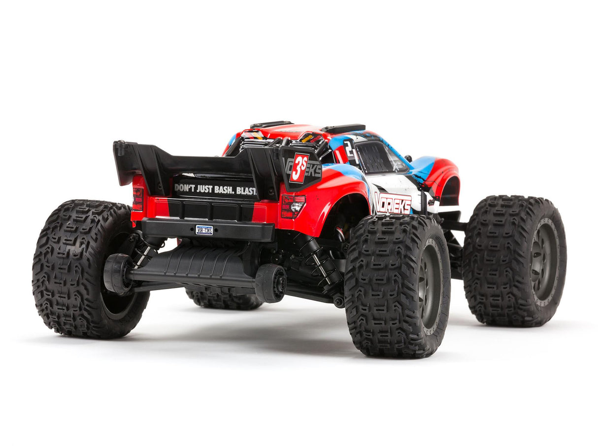 Arrma VORTEKS 4X4 3S BLX 1/10 Stadium Truck RTR Red