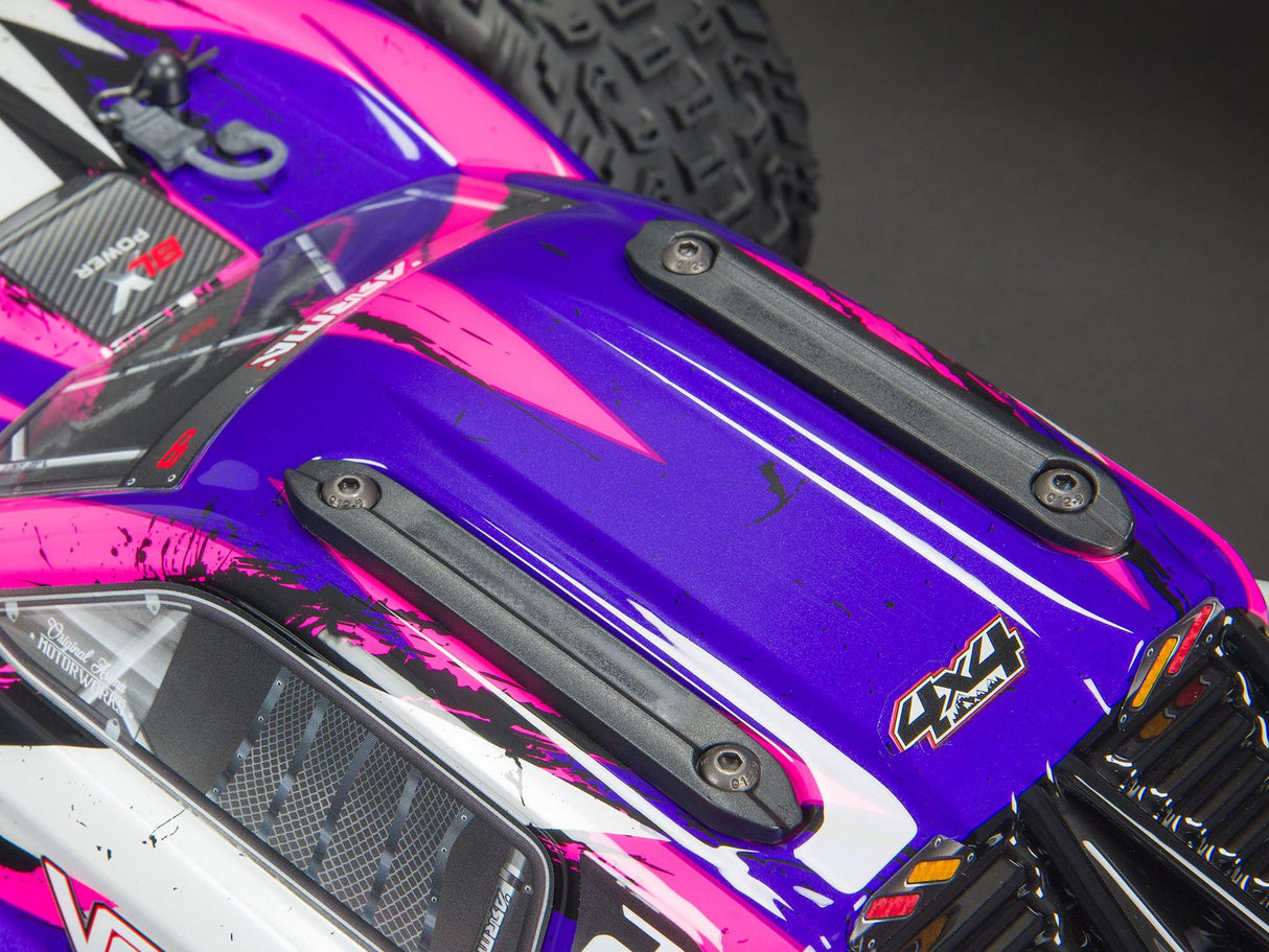 Arrma VORTEKS 4X4 3S BLX 1/10 Stadium Truck RTR Purple