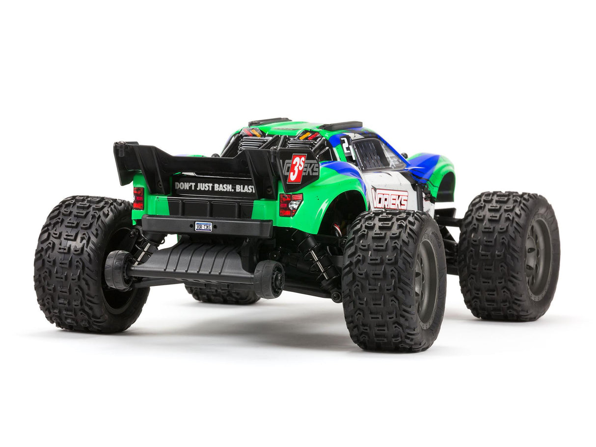 Arrma VORTEKS 4X4 3S BLX 1/10 Stadium Truck RTR Green