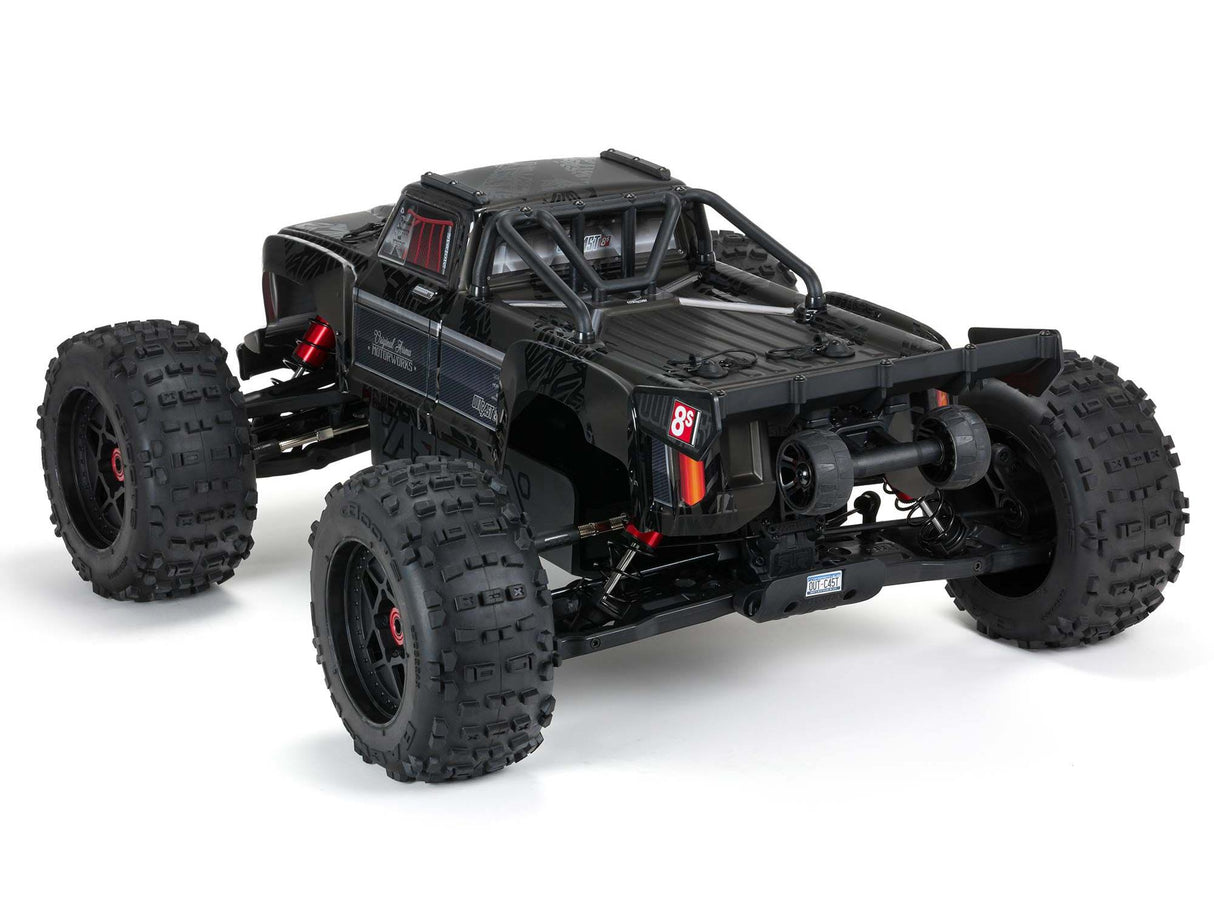 ARRMA 1/5 OUTCAST 4WD EXtreme Bash Roller Stunt Truck-Black