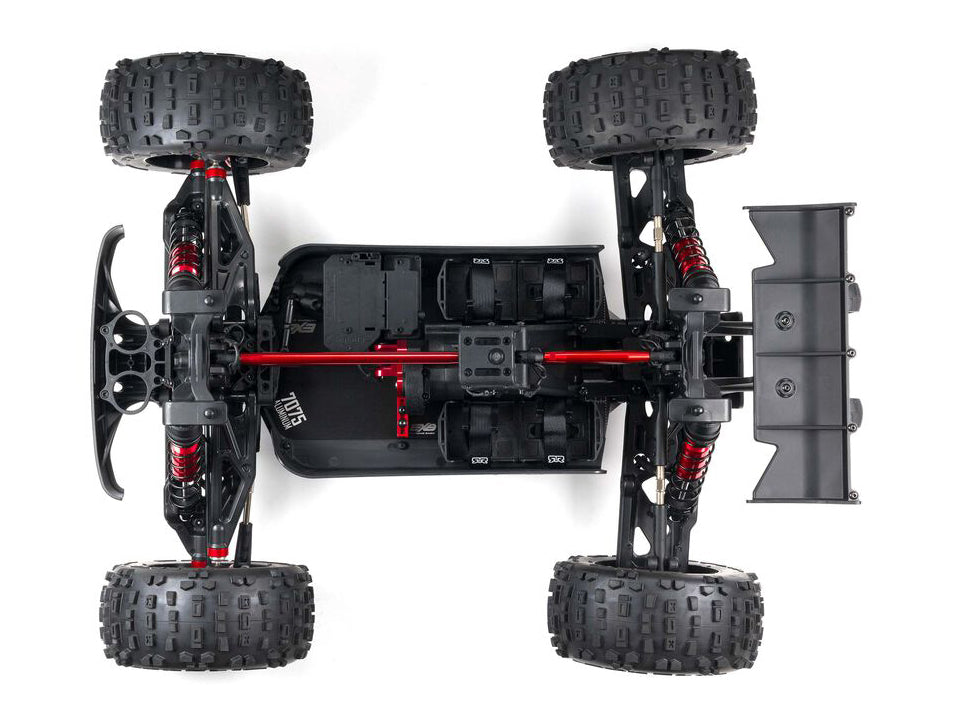 ARRMA 1/5 OUTCAST 4WD EXtreme Bash Roller Stunt Truck-Black