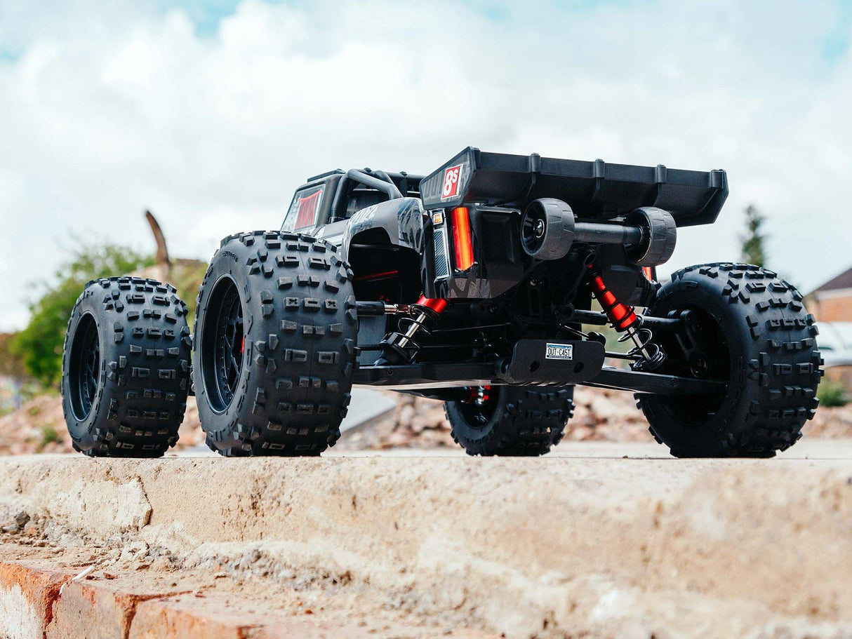 ARRMA 1/5 OUTCAST 4WD EXtreme Bash Roller Stunt Truck-Black