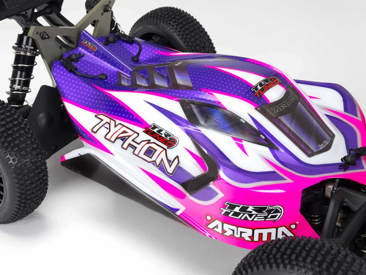 Arrma TLR Tuned TYPHON 1/8 4WD Roller (Pink/Purple)