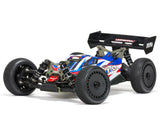 Arrma 1/8 TLR Tuned TYPHON 6S 4WD BLX Buggy Ready to Run - Red/Blue