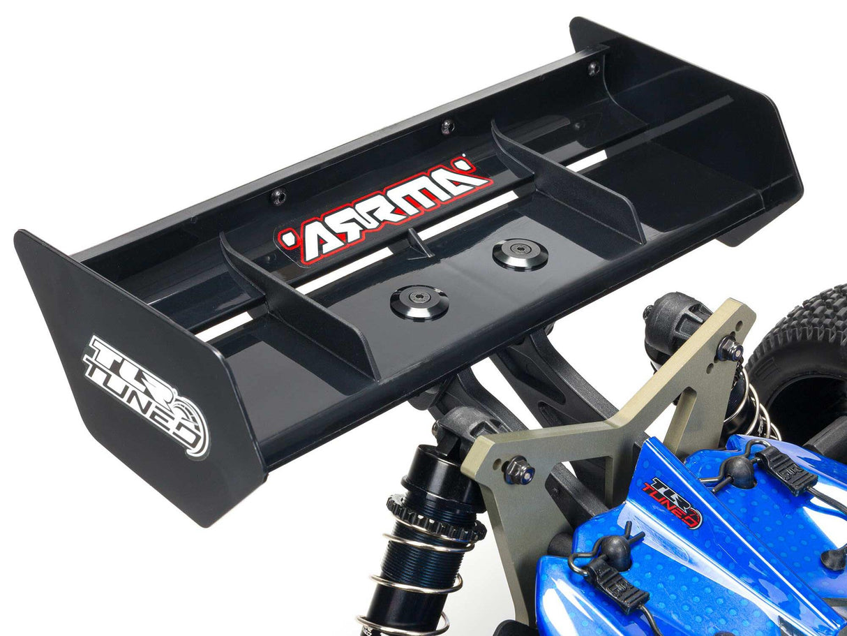 Arrma 1/8 TLR Tuned TYPHON 6S 4WD BLX Buggy Ready to Run - Red/Blue