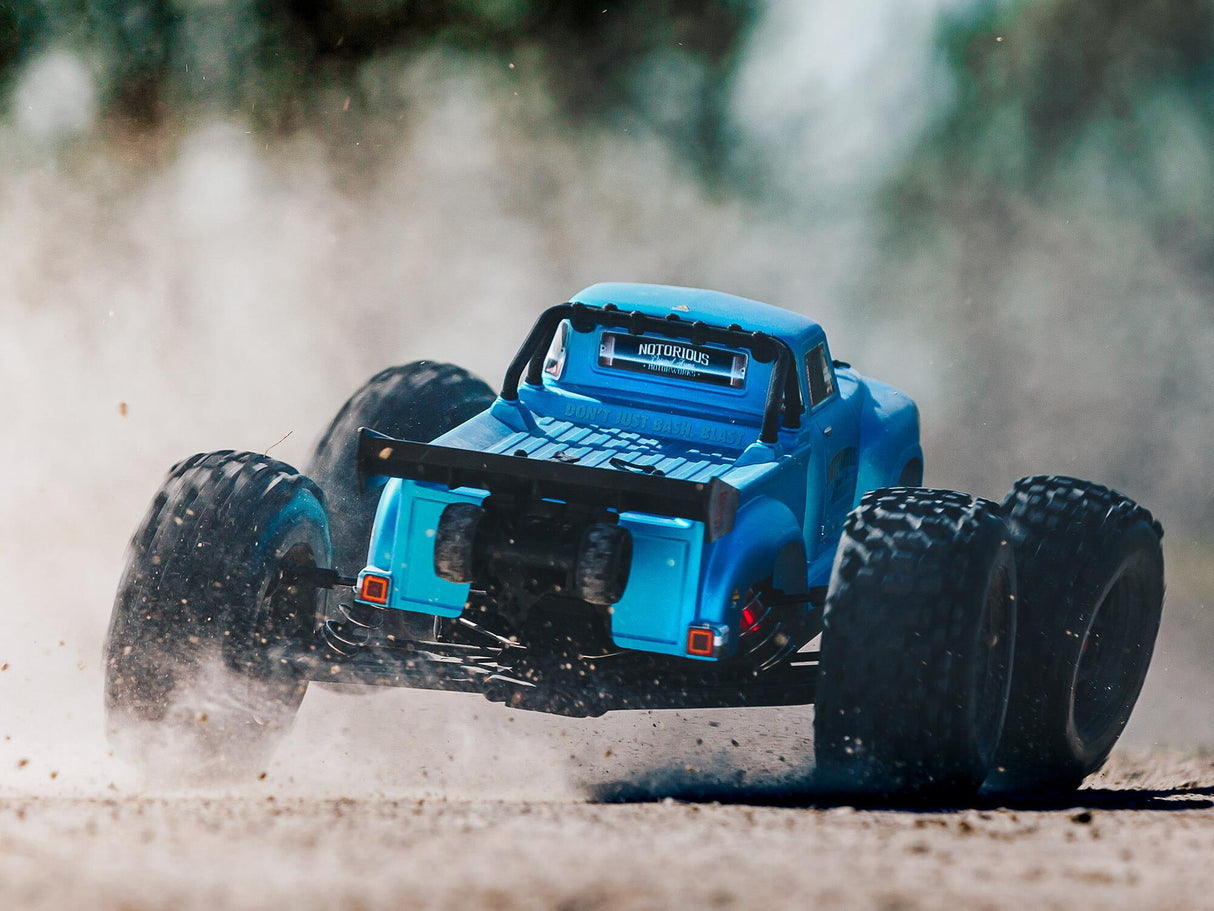 Arrma Notorious 6S 4WD BLX 1/8 RTR Blue