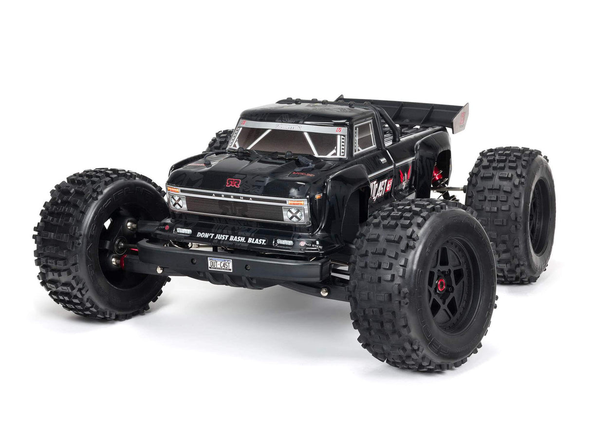 Arrma 1/8 OUTCAST 6S BLX 4WD EXtreme Bash Stunt Truck RTR - Black