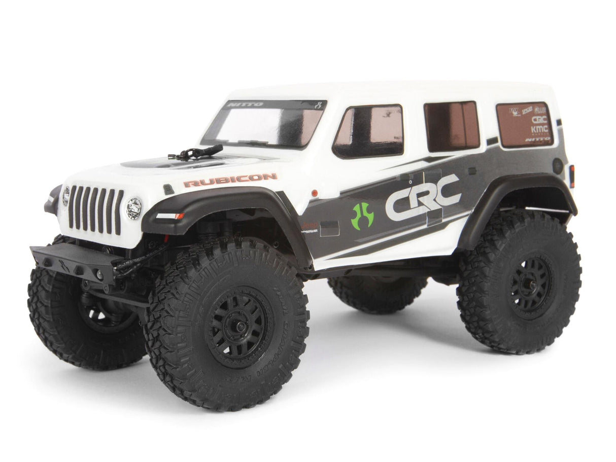 SCX24 2019 Jeep Wrangler JLU CRC 1/24 4WD RTR Wht