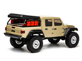 Axial /24 SCX24 Jeep JT Gladiator 4WD Rock Crawler Brushed Ready to Run - Beige