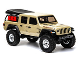 Axial /24 SCX24 Jeep JT Gladiator 4WD Rock Crawler Brushed Ready to Run - Beige