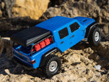 Axial /24 SCX24 Jeep JT Gladiator 4WD Rock Crawler Brushed Ready to Run - BLUE