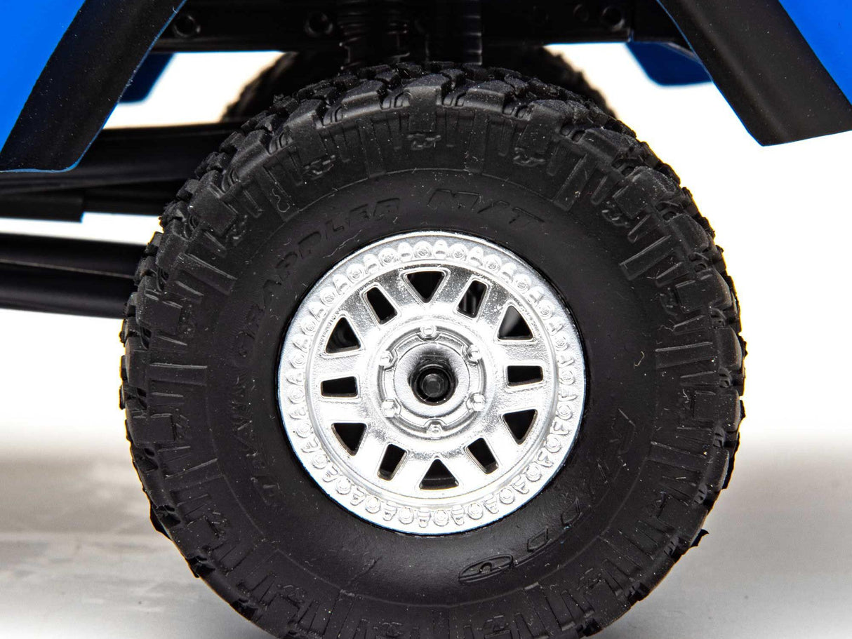 Axial /24 SCX24 Jeep JT Gladiator 4WD Rock Crawler Brushed Ready to Run - BLUE