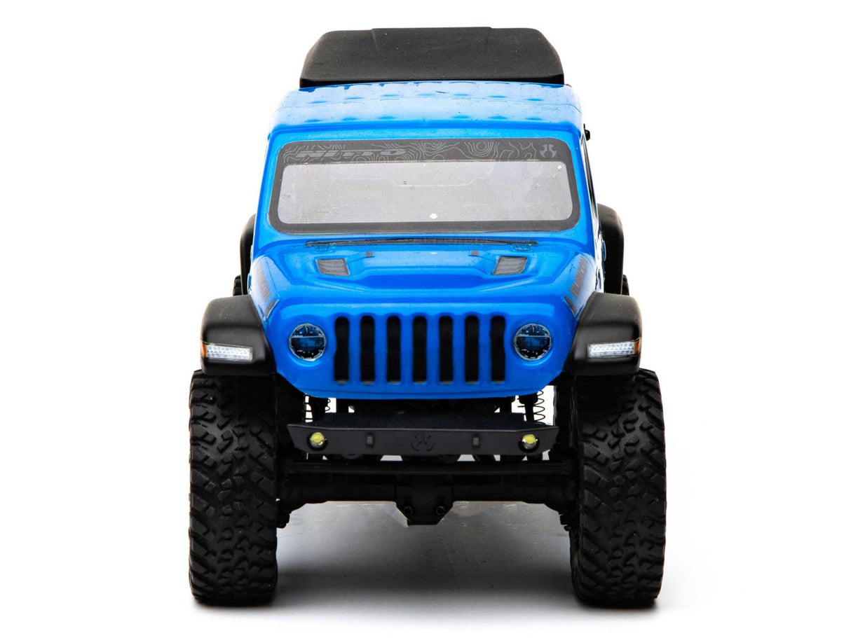 Axial /24 SCX24 Jeep JT Gladiator 4WD Rock Crawler Brushed Ready to Run - BLUE