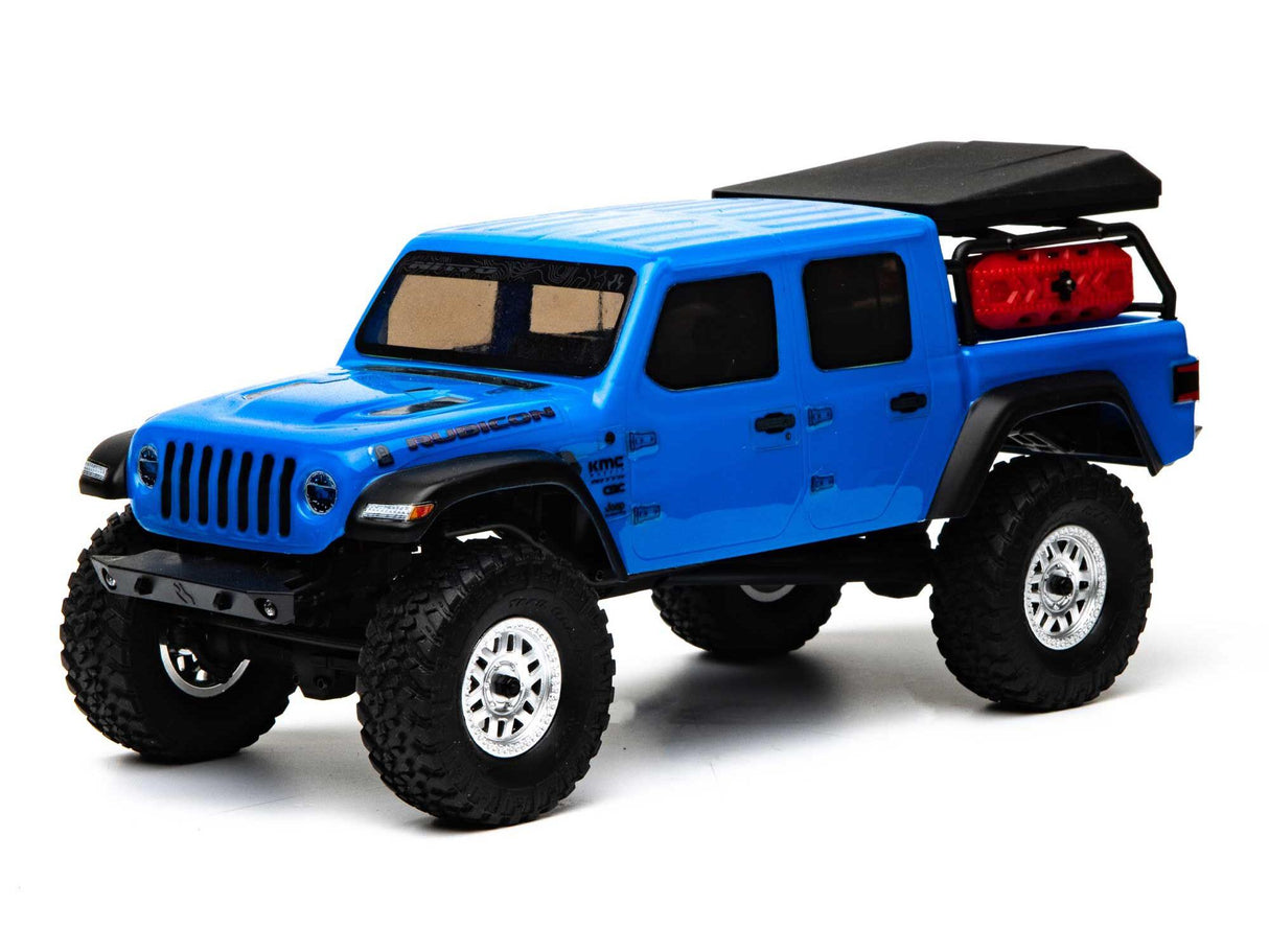 Axial /24 SCX24 Jeep JT Gladiator 4WD Rock Crawler Brushed Ready to Run - BLUE