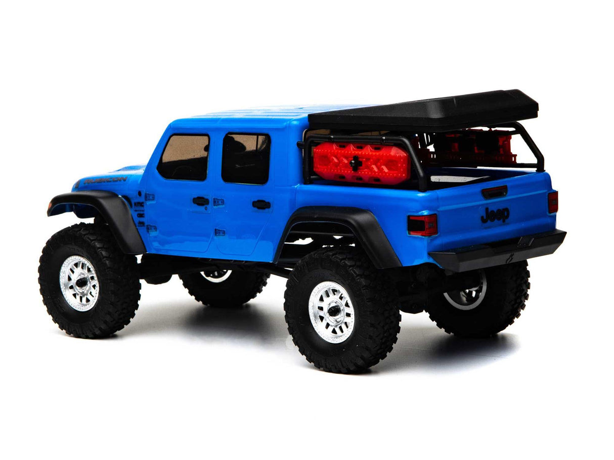 Axial /24 SCX24 Jeep JT Gladiator 4WD Rock Crawler Brushed Ready to Run - BLUE