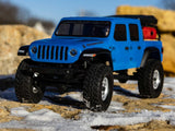 Axial /24 SCX24 Jeep JT Gladiator 4WD Rock Crawler Brushed Ready to Run - BLUE