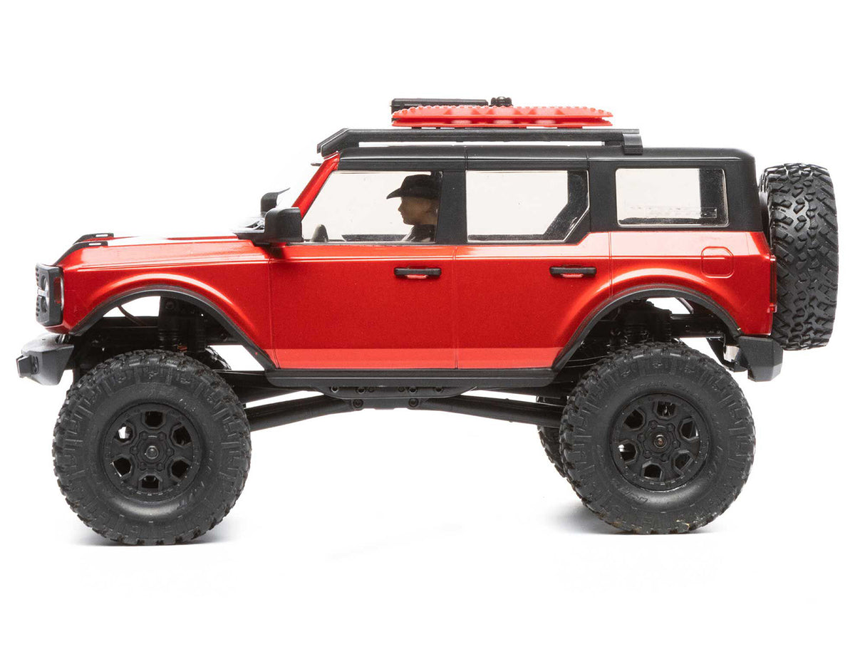 Axial 1/24 SCX24 2021 Ford Bronco 4WD Truck Brushed RTR - Red