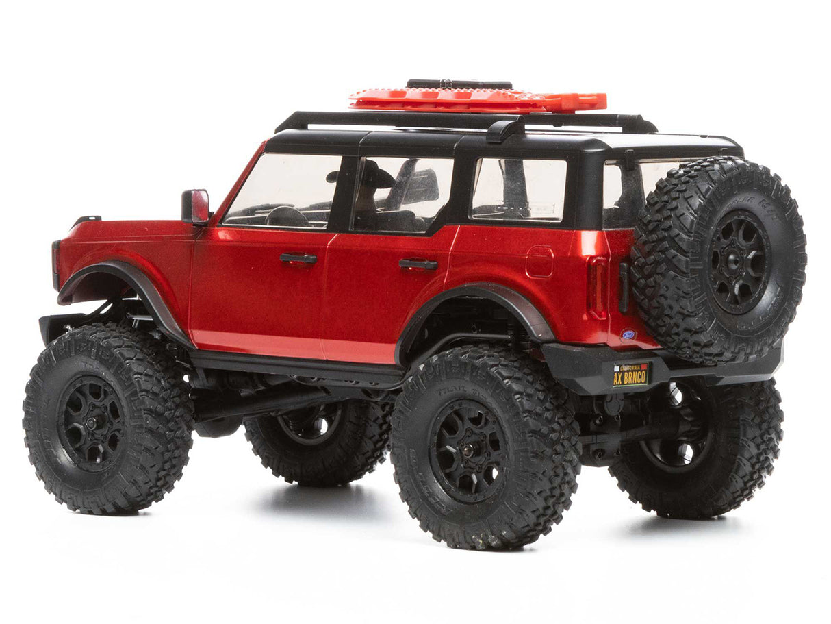 Axial 1/24 SCX24 2021 Ford Bronco 4WD Truck Brushed RTR - Red