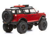 Axial 1/24 SCX24 2021 Ford Bronco 4WD Truck Brushed RTR - Red