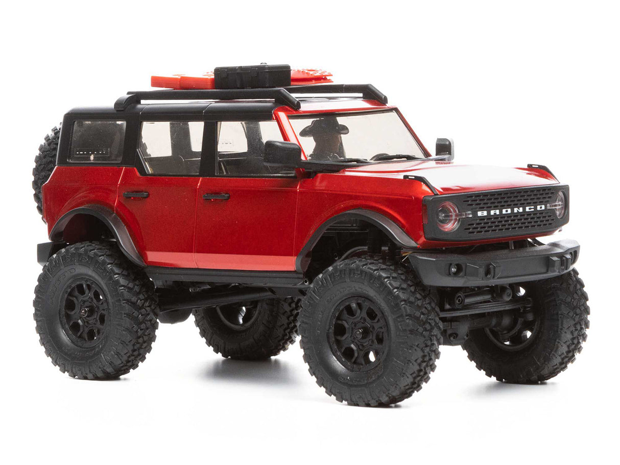 Axial 1/24 SCX24 2021 Ford Bronco 4WD Truck Brushed RTR - Red