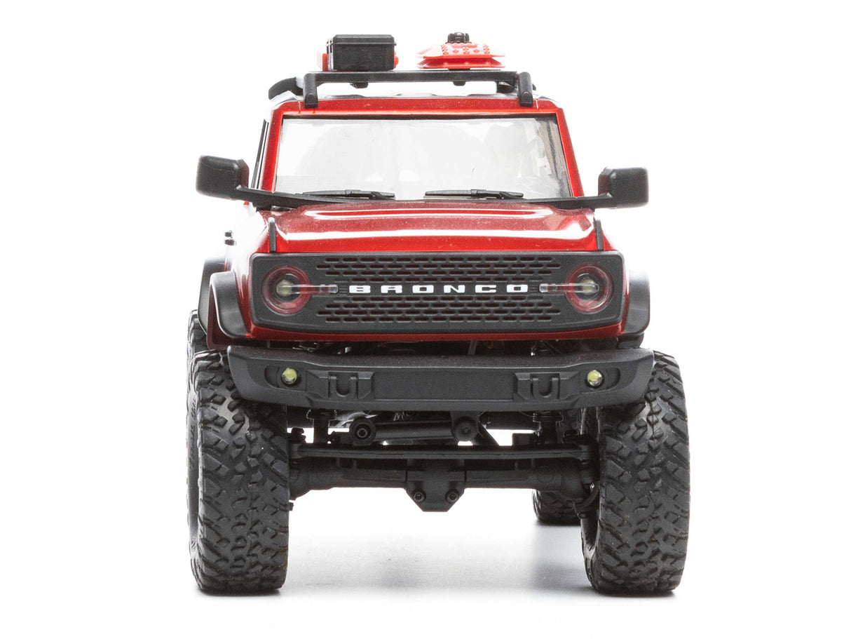 Axial 1/24 SCX24 2021 Ford Bronco 4WD Truck Brushed RTR - Red