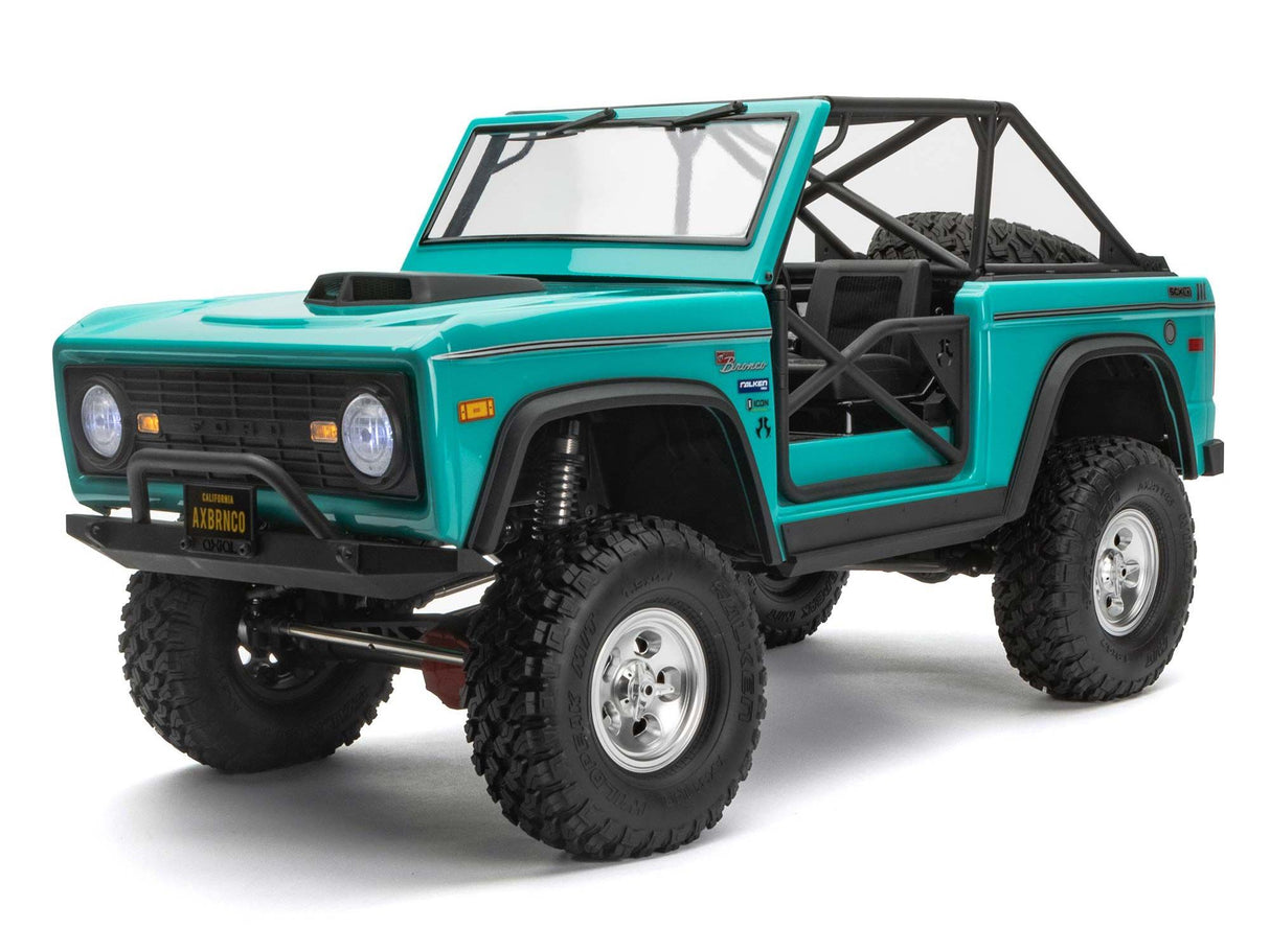 1/10 SCX10III Early Ford Bronco 4WD RTR Teal