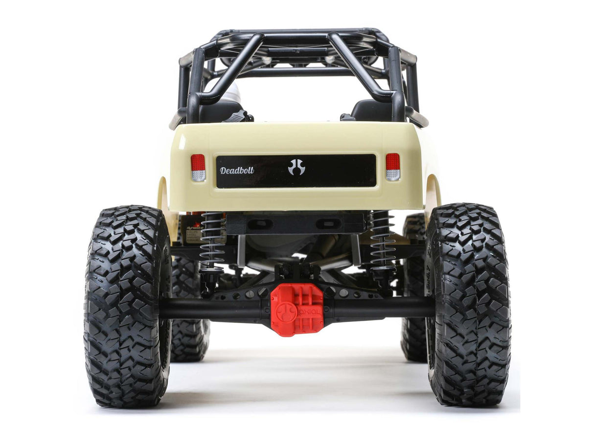 Axial 1/10 SCX10 II Deadbolt 4WD Brushed Ready to Run - Tan