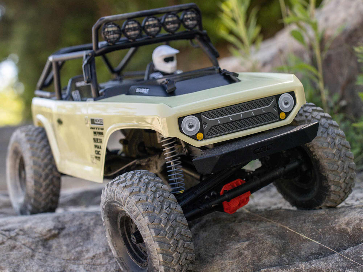 Axial 1/10 SCX10 II Deadbolt 4WD Brushed Ready to Run - Tan