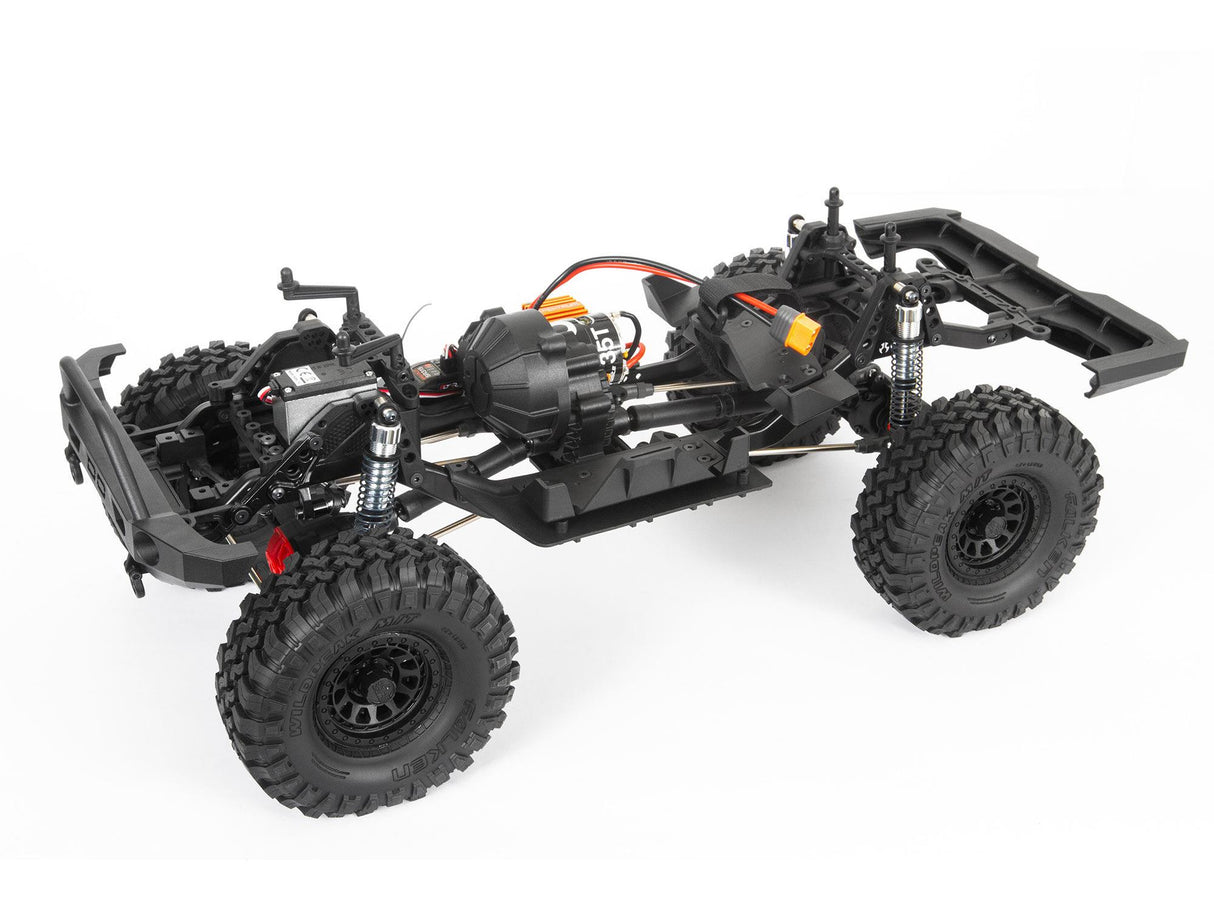 Axial 1/10 SCX10 III Base Camp 4WD Rock Crawler Brushed RTR - Grey